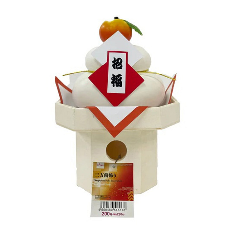 DAISO 2025新年 摆件 装饰品 招福 麻薯