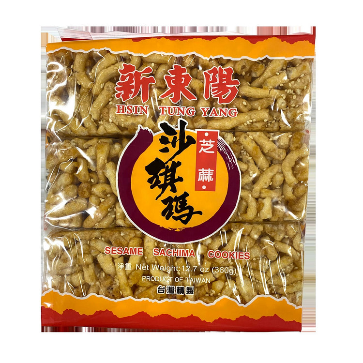 HTY Hsin Tung Yang Sesame Sachima - Large 1 each