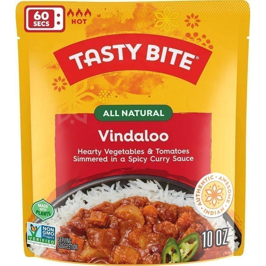 Tasty Bite Indian Vindaloo – Hot & Spicy (Ready-to-Eat), 10 oz bag 10 oz