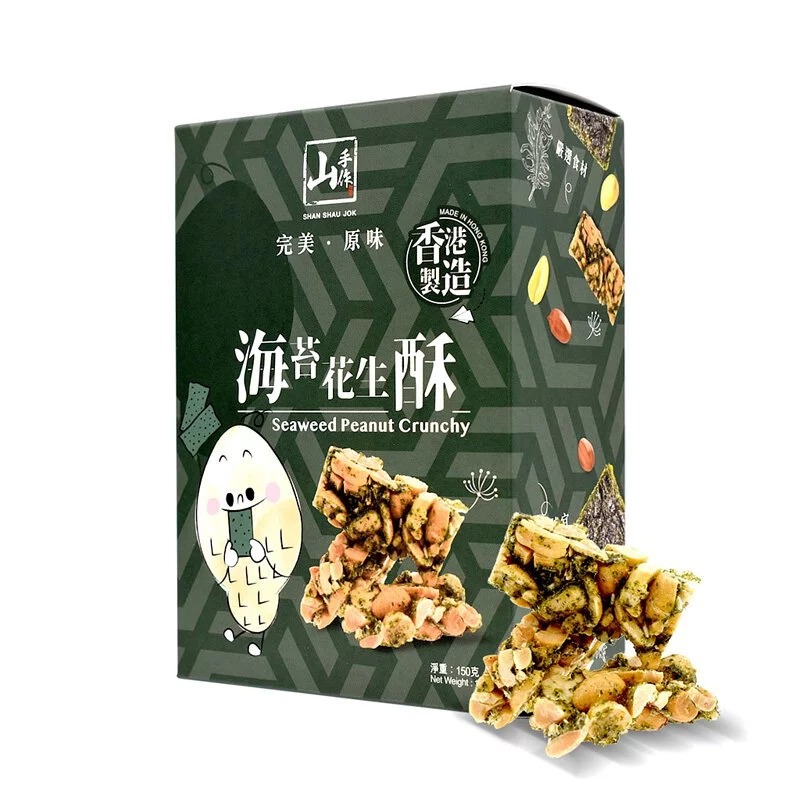 ShanShauJok Seaweed Peanut Crunchy (S) 150 กรัม