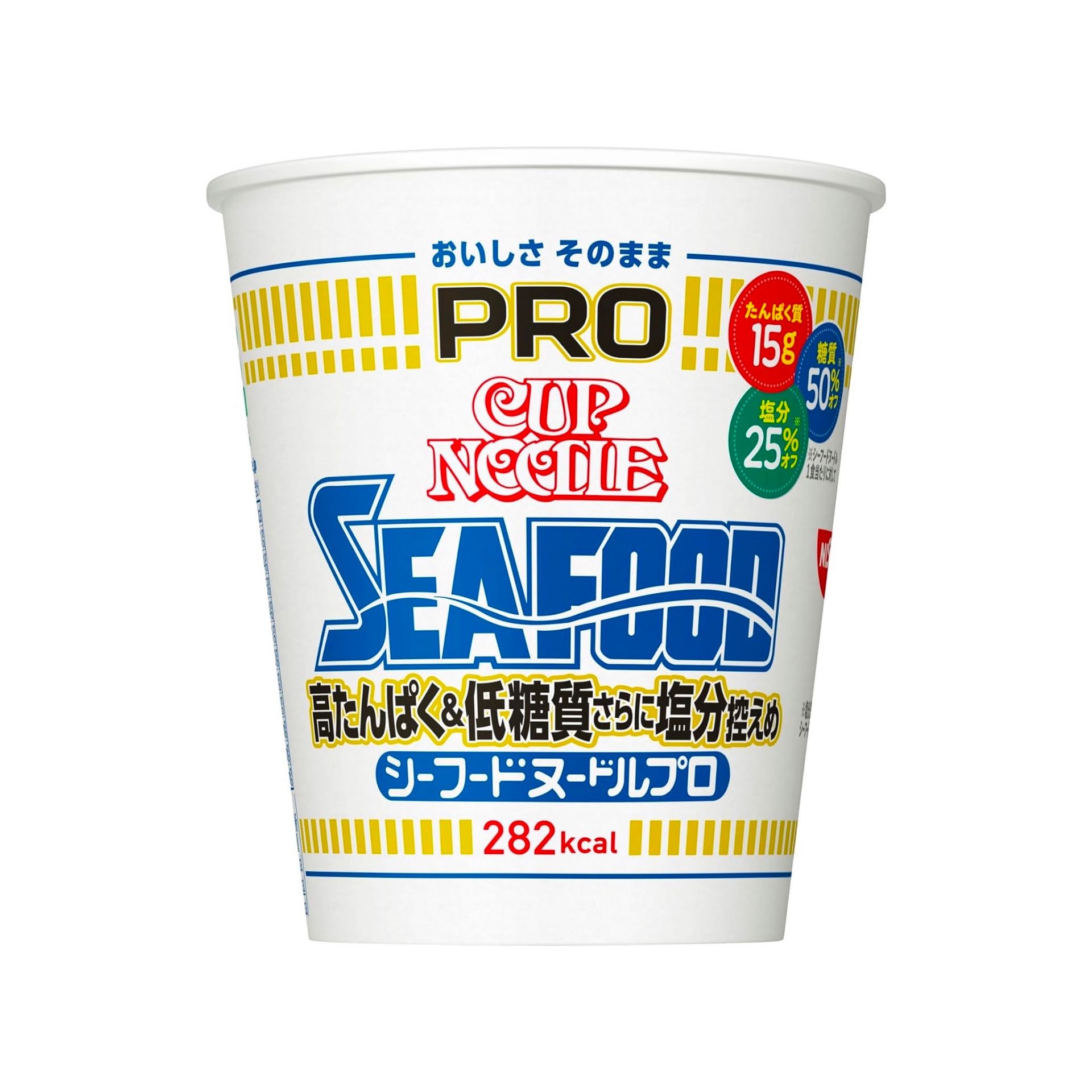NISSIN CUP NOODLE Ramen Seafood Carb Protein 78g 1 each