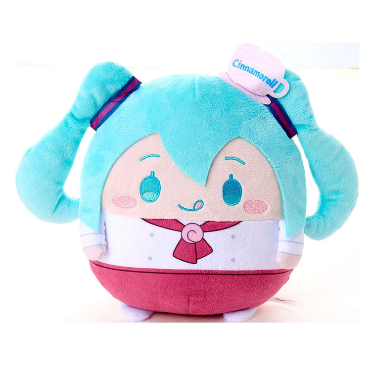 Hatsune Miku x Cinnamoroll Roll Plushie
