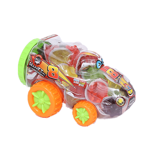 The Happy Time Assorted Fruit Jelly Modern Car 6 each