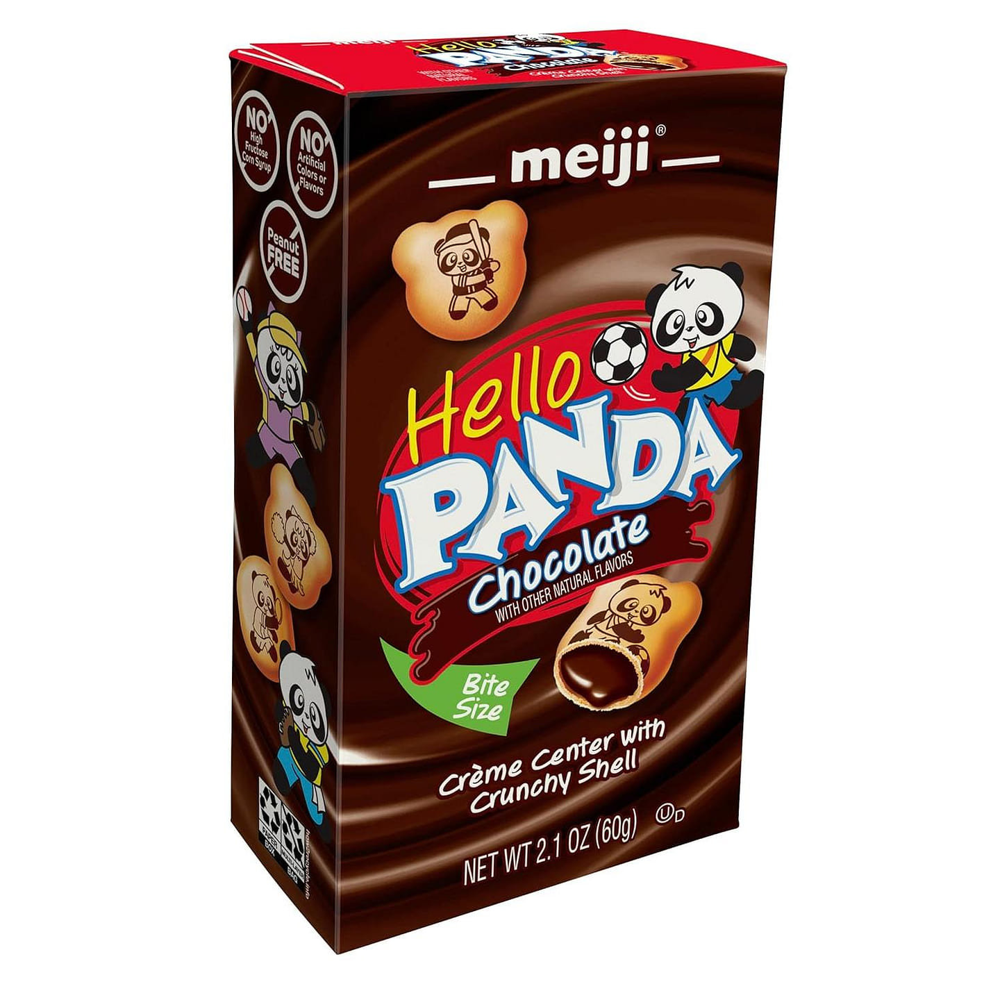Bánh Quy Hello Panda Vị Socola Meiji 2.1oz 1 phần