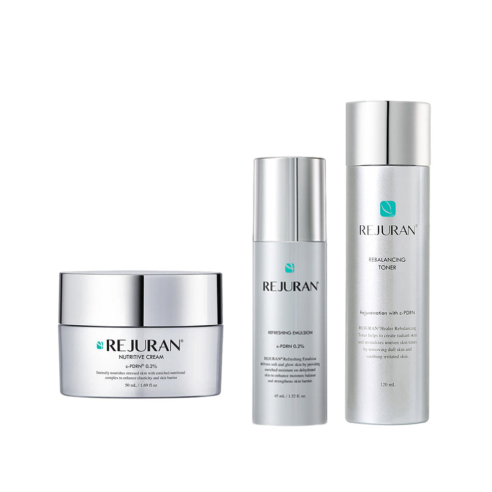 Rejuran Skincare Toner120ml+Emulsion45ml+Cream50ml 1 each