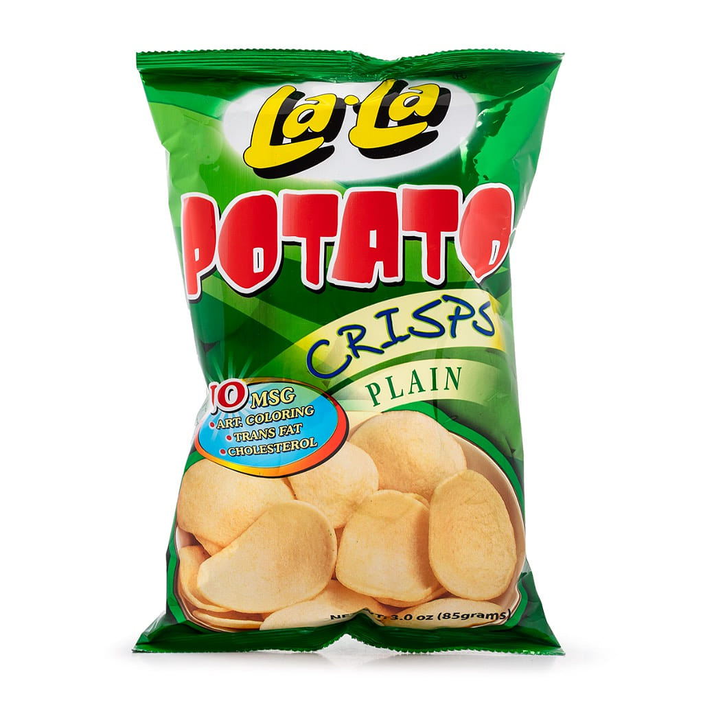 Lala Potato Chips, Plain 85 g