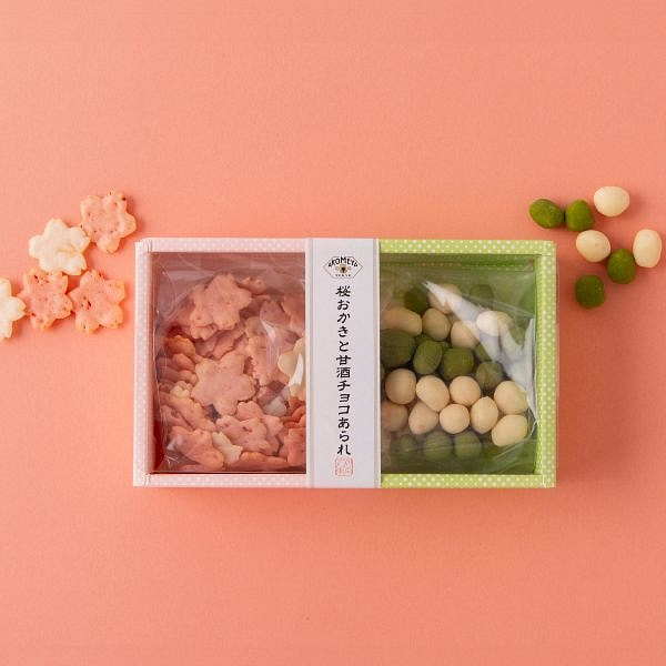 Sakura Amazake Chocolate Arale Rice Cracker 60g