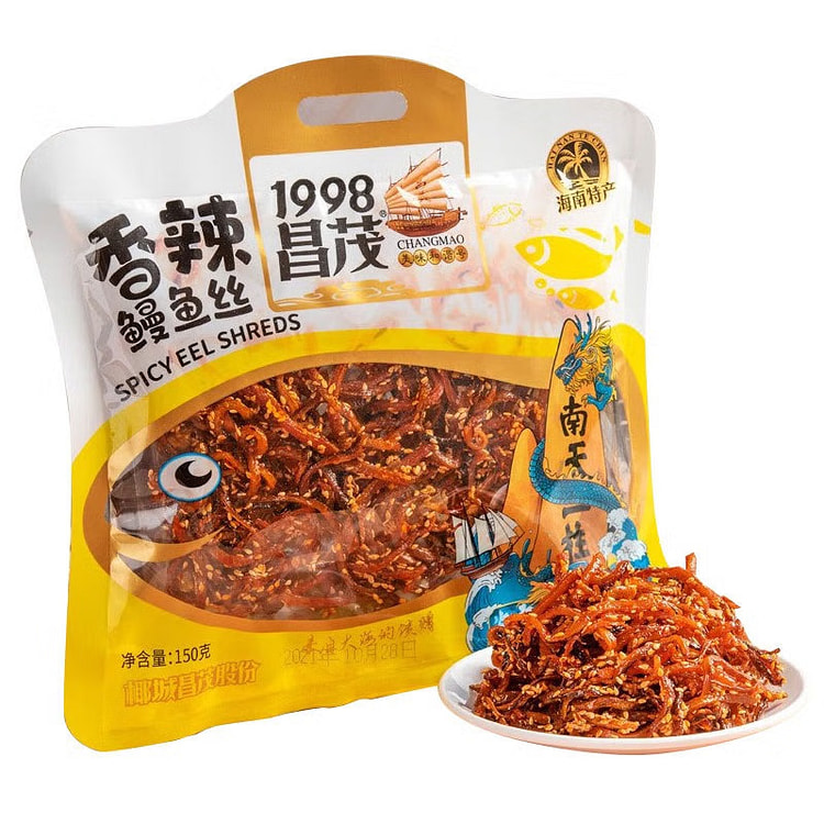 昌茂 香辣鳗鱼丝 零食海味 解馋 零食 下酒菜 150 克