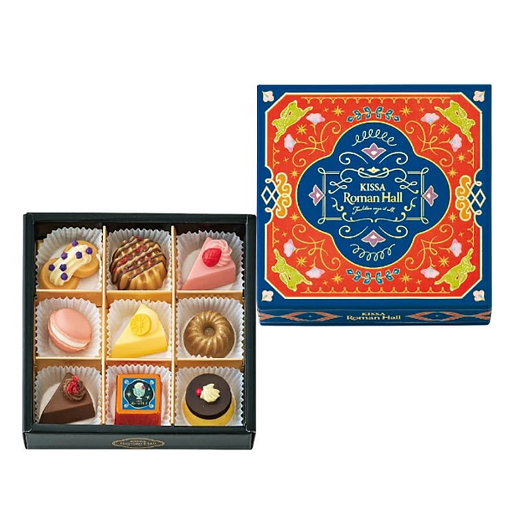 KISSA Roman Hall 限定巧克力 9枚