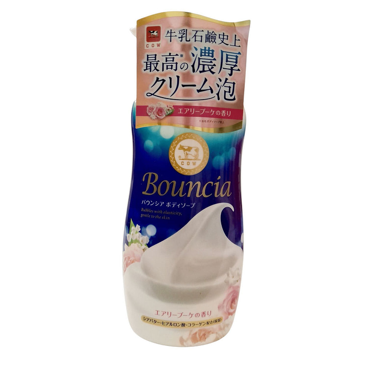 Cow Brand Bouncia Premium Moist Body Wash 480ml 1 each