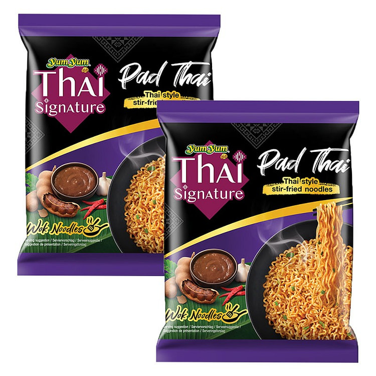 YumYum Thai Stir-Fried Noodles 100g x2