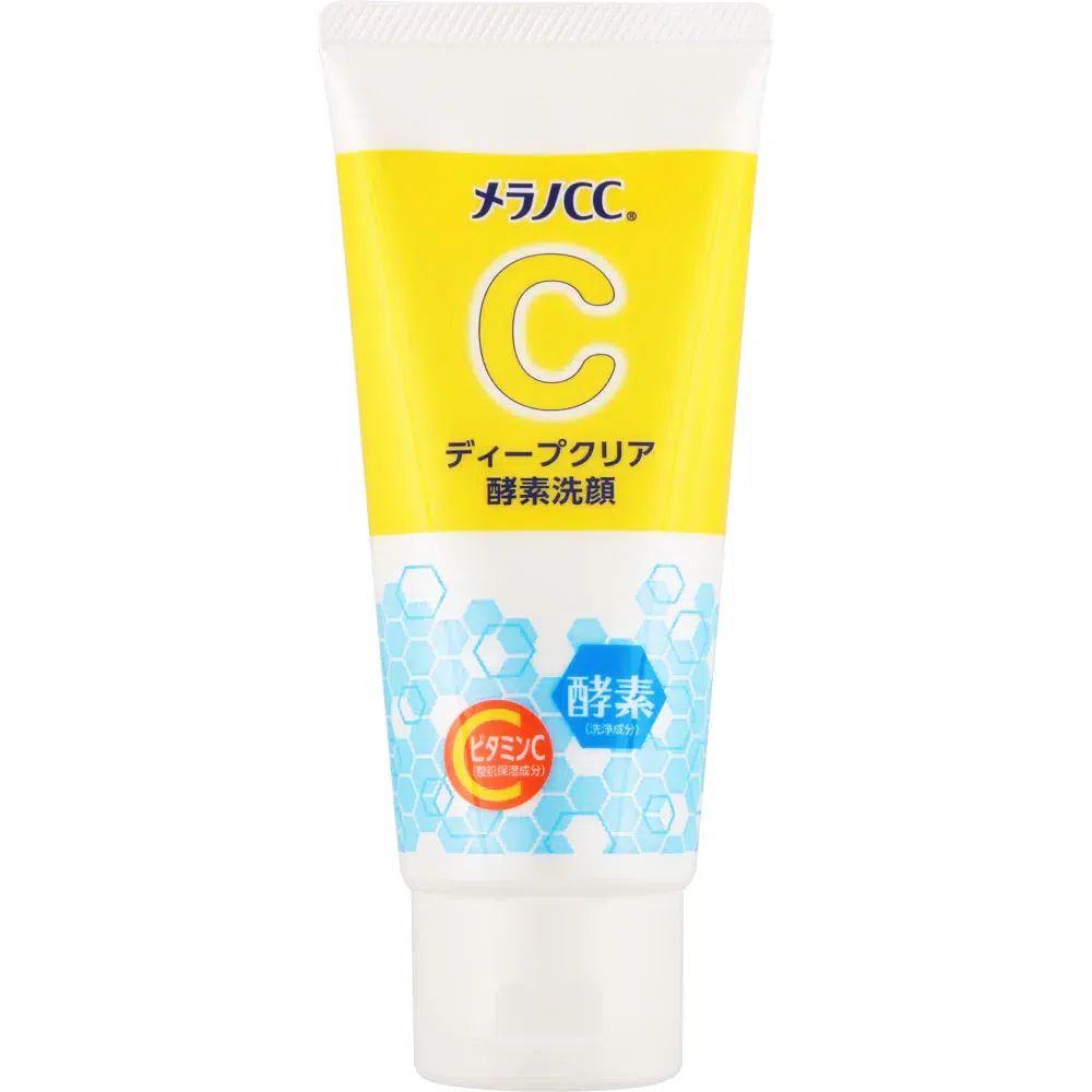 ROHTO Melano CC Vitamin C Brightening Enzyme Face Wash 130 g