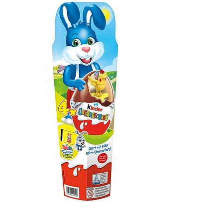 Easter Children 4xSurprise milk Chocolate eggs