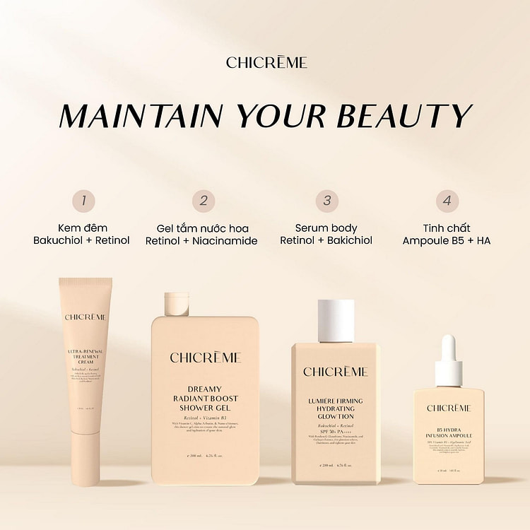 Chicreme 奢华美容套装
