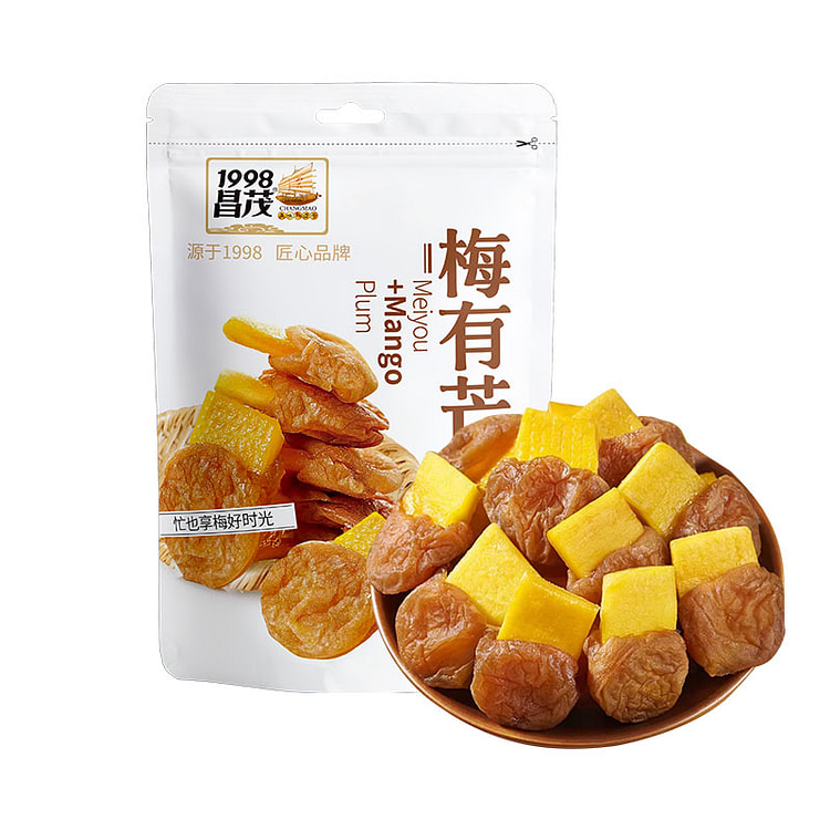 昌茂梅有芒果海南特色夹心热带蜜饯100g*1袋