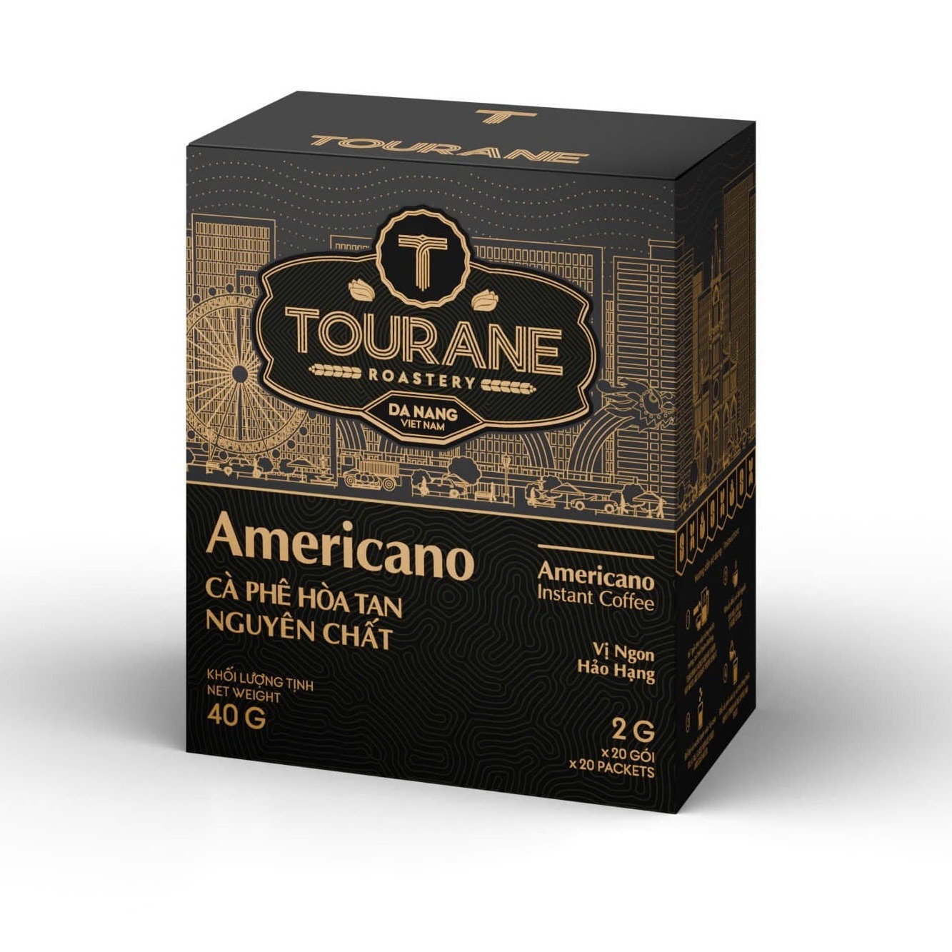 Tourane Coffee - Americano Premium Flavoured 40 g