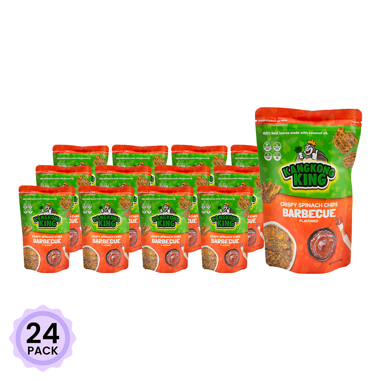 Kangkong King Chips, Barbecue Flavor 60 g*24 pack