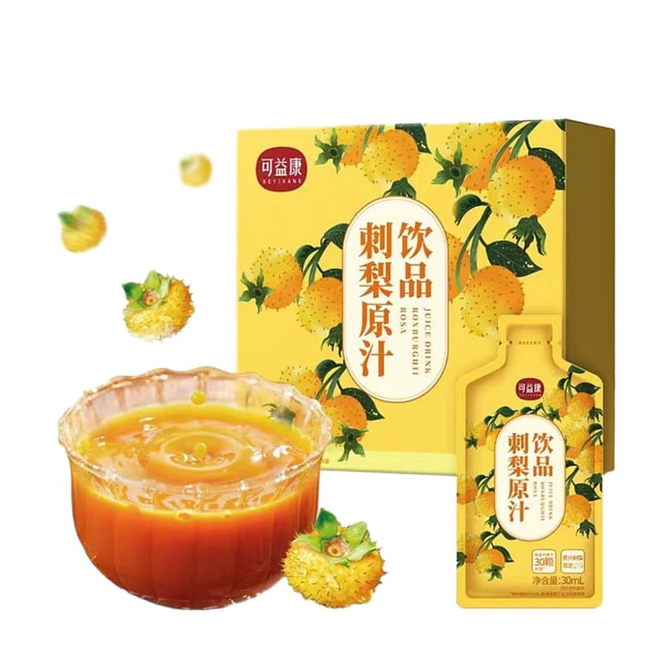 中粮可益康刺梨原汁鲜榨原浆 300ml/盒 300 克