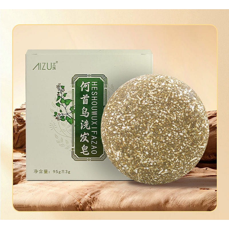 Polygonum multiflorum Herbal Cleansing Shampoo Bar 95 g