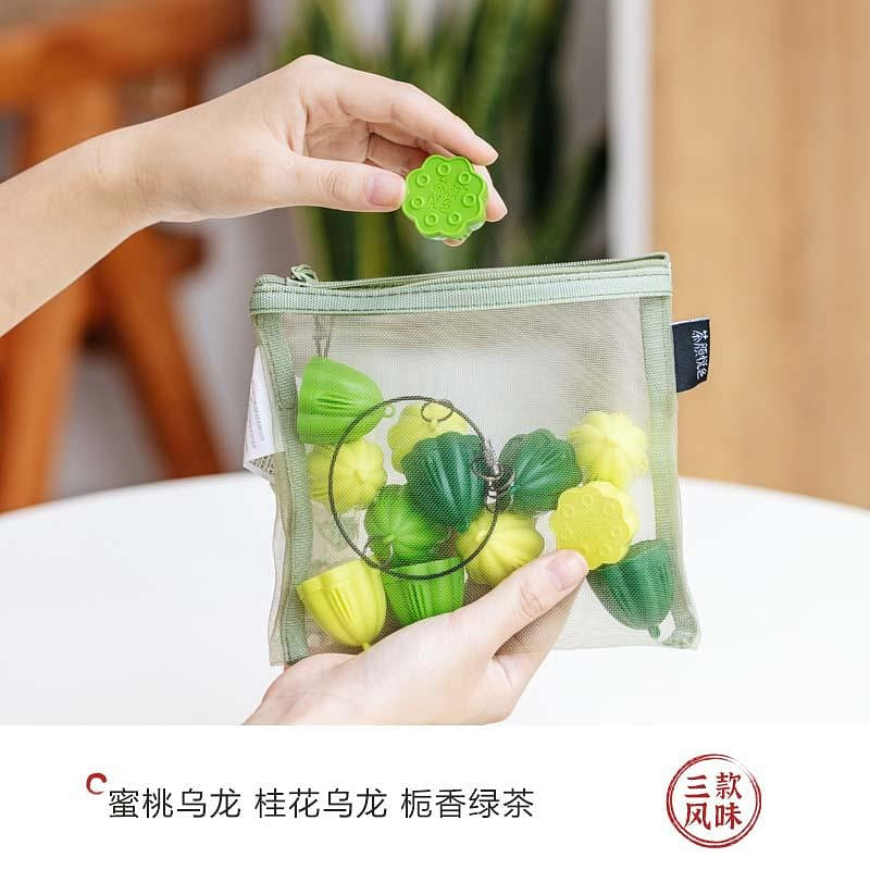 [15] Modern China Tea Shop Xiaolian jar peach osmanthus oolong tea gardenia gree 15 can