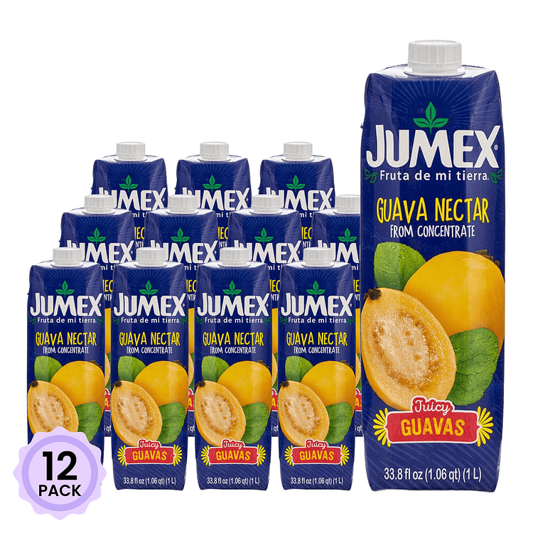 Jumex Guava Nectar Tetrapack 33.8 fl.oz*12 pack