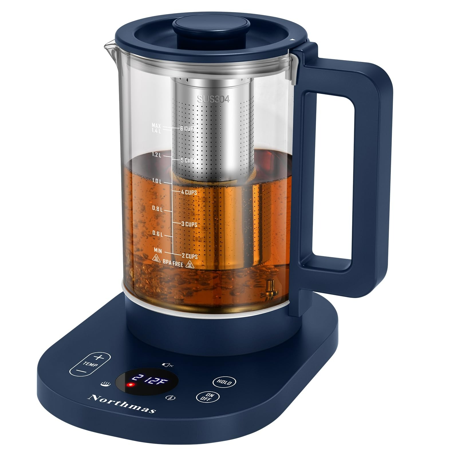 Get Electric Tea Kettle,Glass Kettle Electric Temperature Control with
