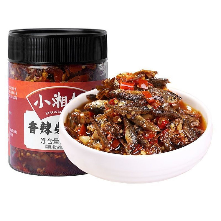 香辣柴火鱼 湖南特产 开瓶即食 1瓶 280 克