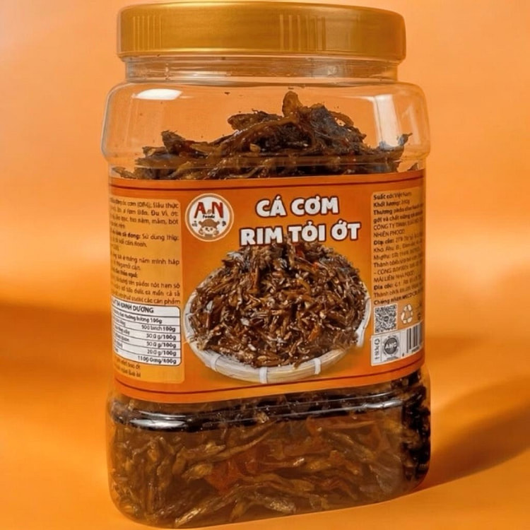 Caramelized crispy anchovies with garlic and chili 500 g