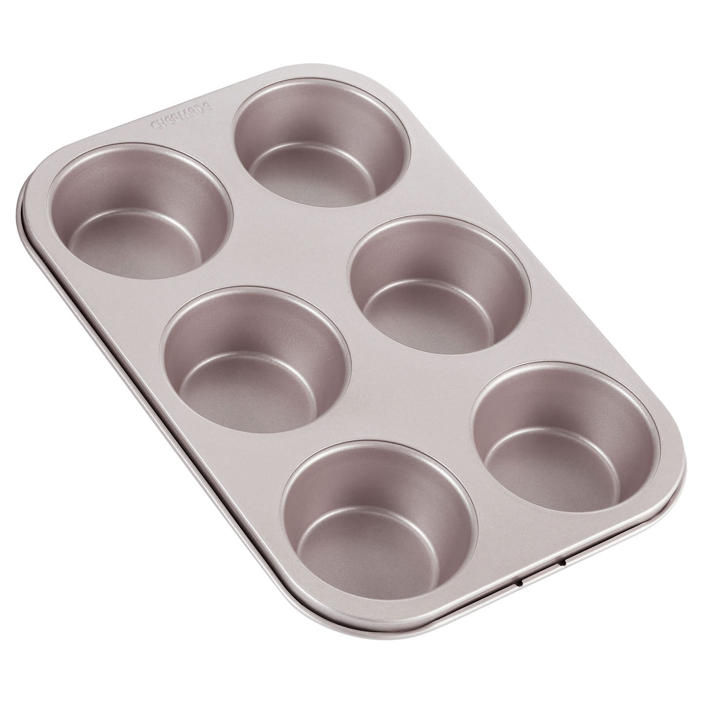 CHEFMADE Muffin Cake Pan, 6-Cavity Non-Stick Cupcake Pan Bakeware 1 each