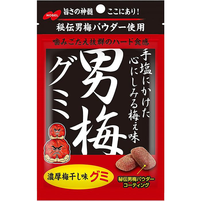 Nobel Otoko Ume Rich Pickled Plum Gummy 41g 1 each