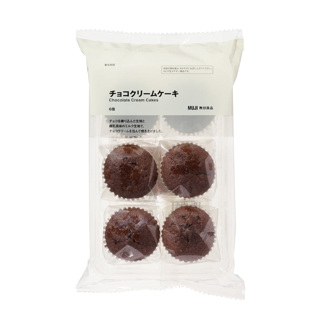 無印良品 大袋 チョコクリームケーキ 6個 1 パック
