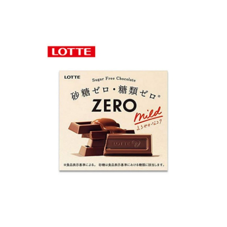 LOTTE Low Carb Chocolate New