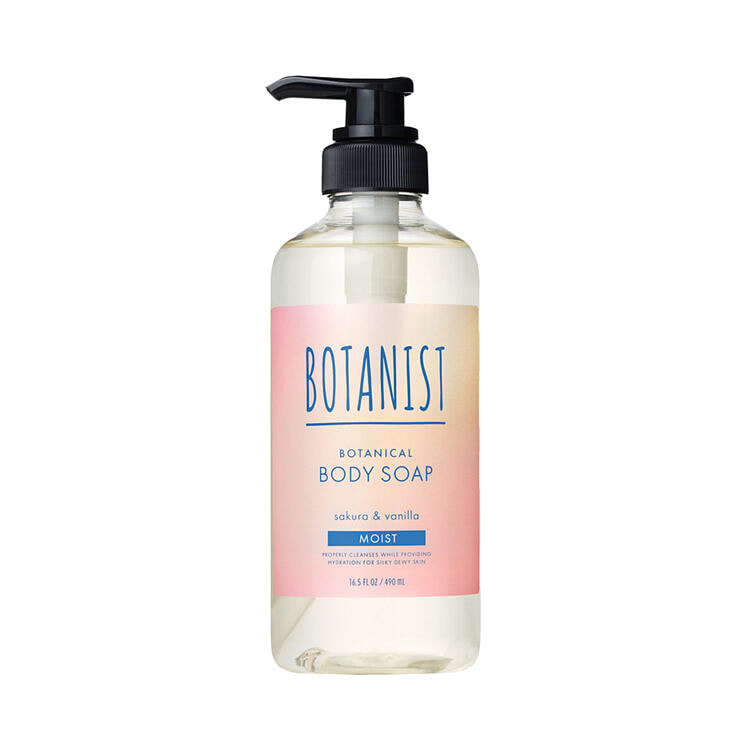 Botanistボタニスト　ボタニカルボディーソープ　モイスト　サクラ＆バニラの香り490mL 1 個