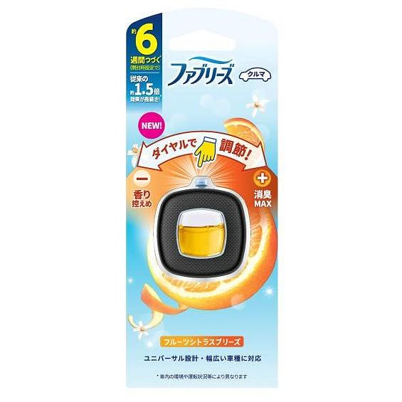 宝洁 风倍清 汽车出风口 车载香薰 1个 柑橘