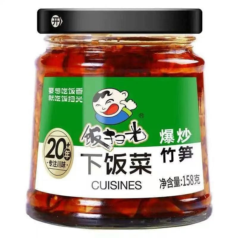 Fan Saoguang Stir-Fried Bamboo Shoots 158g*1 Jar 1 bottle