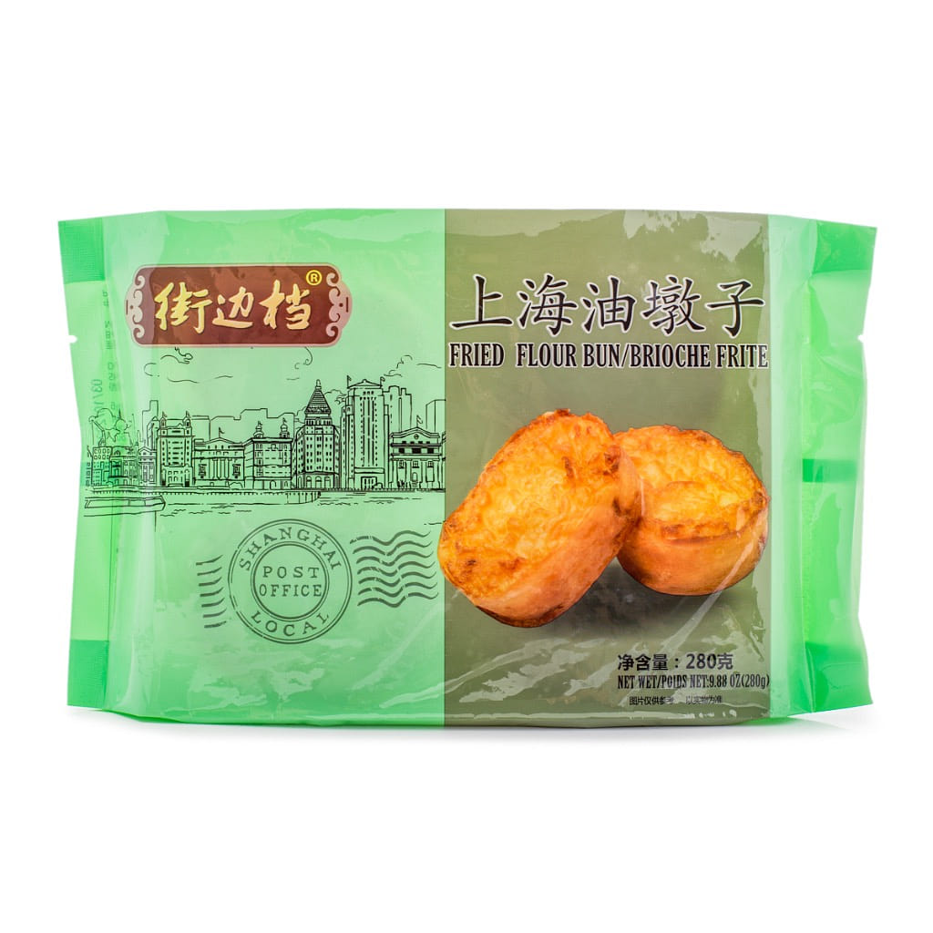 Jie Bian Dang Fried Turnip Flour Buns 4pcs, Frozen 280 g