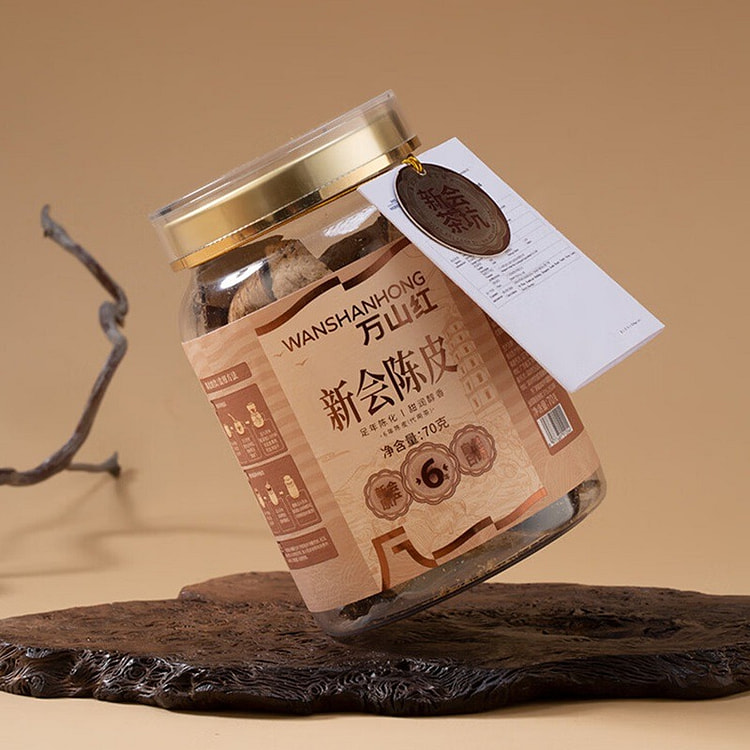 Wanshanhong Xinhui Chenpi 6-Year-Aged Dried Peel 70 g