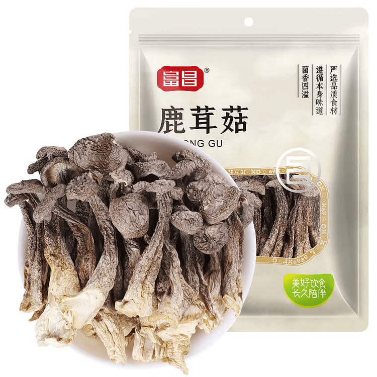 富昌 鹿茸菇干货 100g 100 克