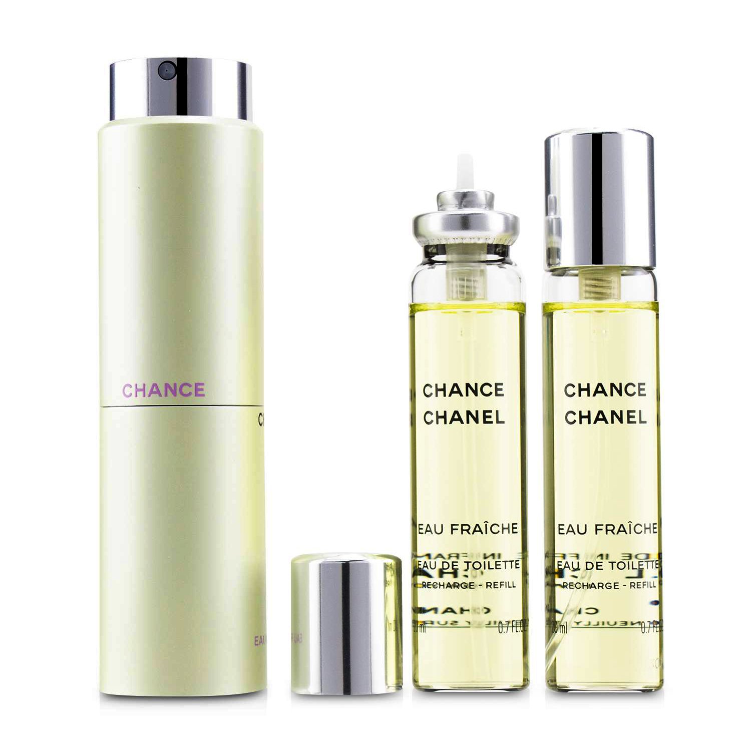 Chanel Chance Eau Fraiche Twist & Spray Eau De Toilette 3x20ml