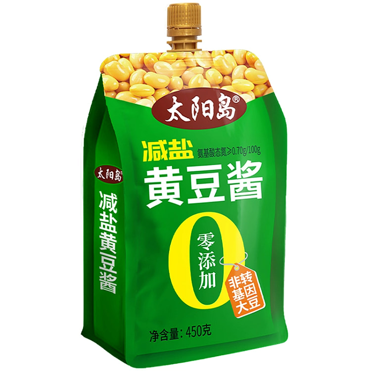 太阳岛正宗黄豆酱无添加450g
