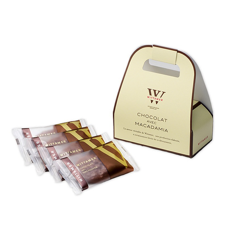 WITTAMER澳洲坚果巧克力曲奇 4枚装 1 包