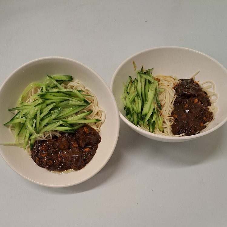 秘制炸酱面 双人份 (干面自煮)