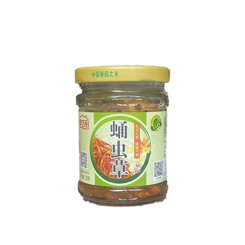 Cordyceps flower ready-to-eat canned food, suitabl 130 g