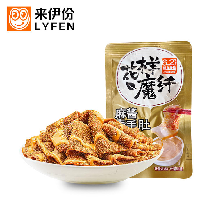LYFEN Huayang Magic-Fiber Sesame Sauce Konjac 1pc 22 g