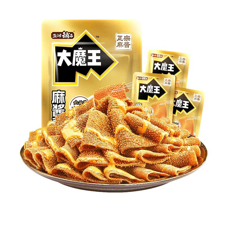 盐津铺子麻酱味魔芋素毛肚225g*1盒 225 克