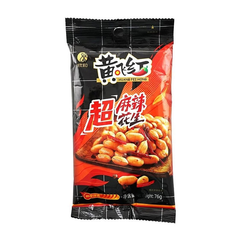 Huangfeihong Super Spicy Peanuts 76 g