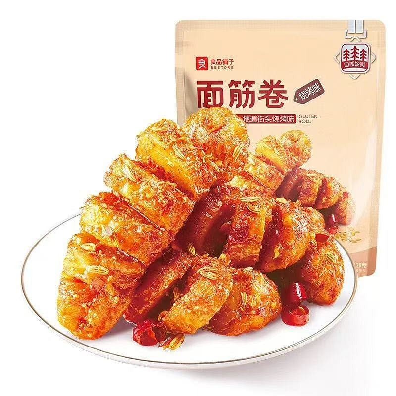 Liangpin Shop Barbecue Flavored Gluten Rolls 240 g