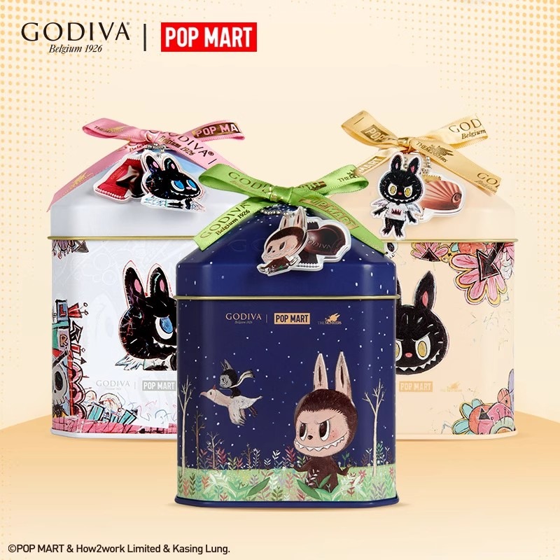【日本未入荷❣️】正規品 Labubu × GODIVA コラボ缶 カップセット GODIVA LABUBU コラボ未開封3缶セット - メルカリ