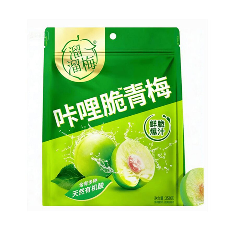 Yo-yo plum crisp green plum 350g*1 bag 350 g