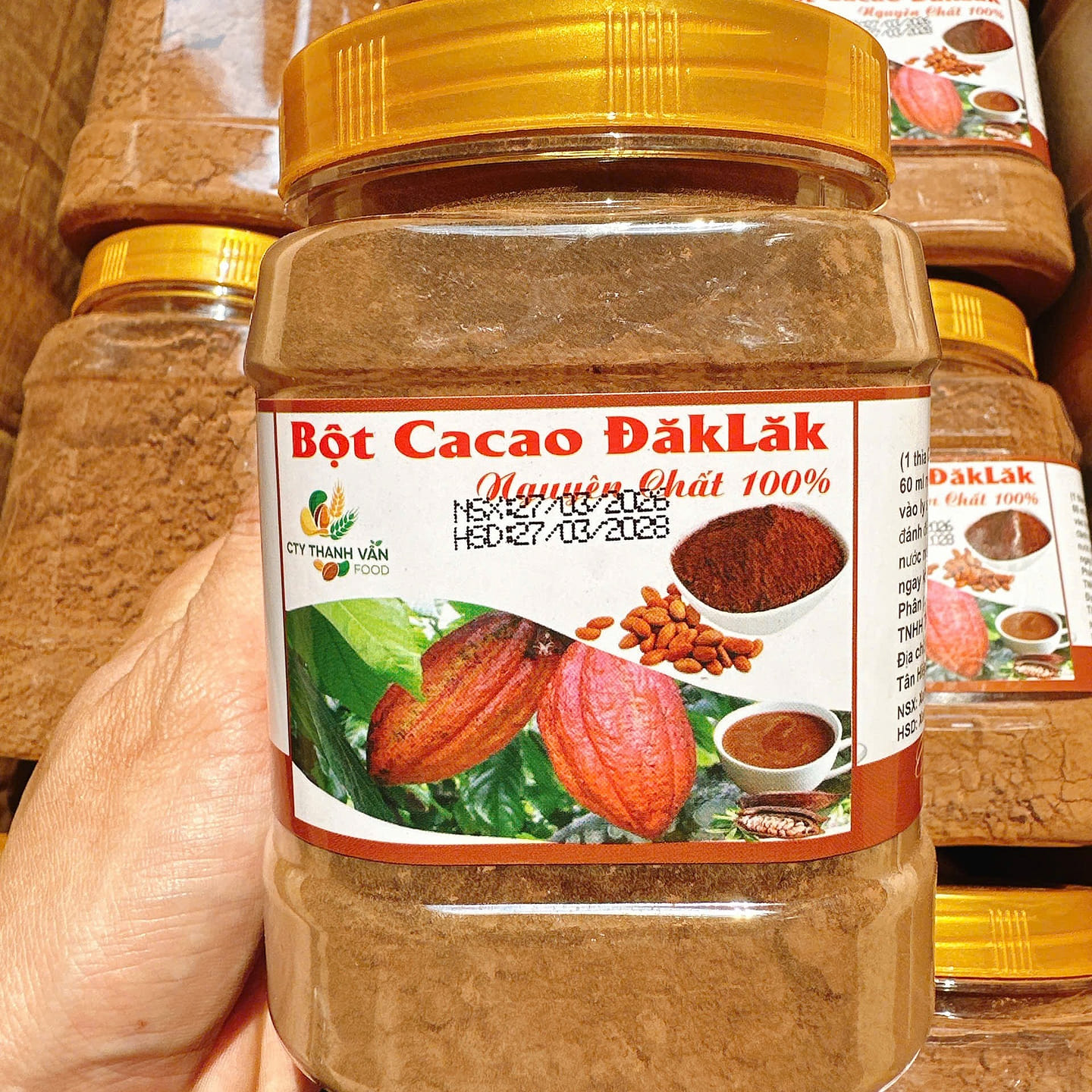Pure Dak Lak Cocoa Powder 500G 1 box